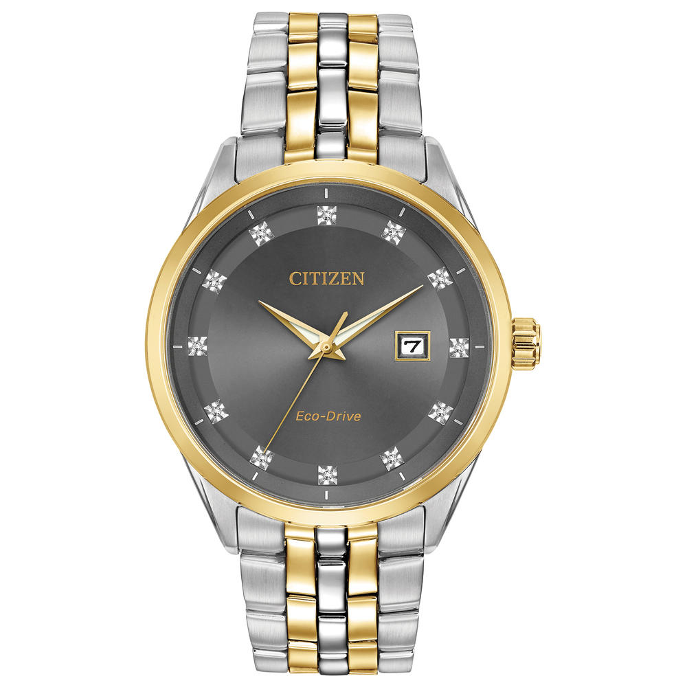 Eco-Drive Men's Corso Two Tone Stainless Steel Watch