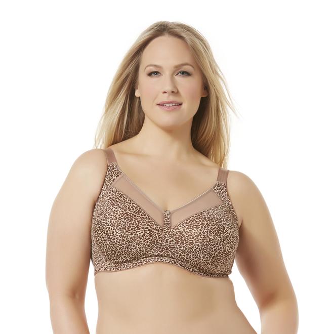 Just My Size Women's Plus Comfort Shaping Wirefree Bra JM1Q20