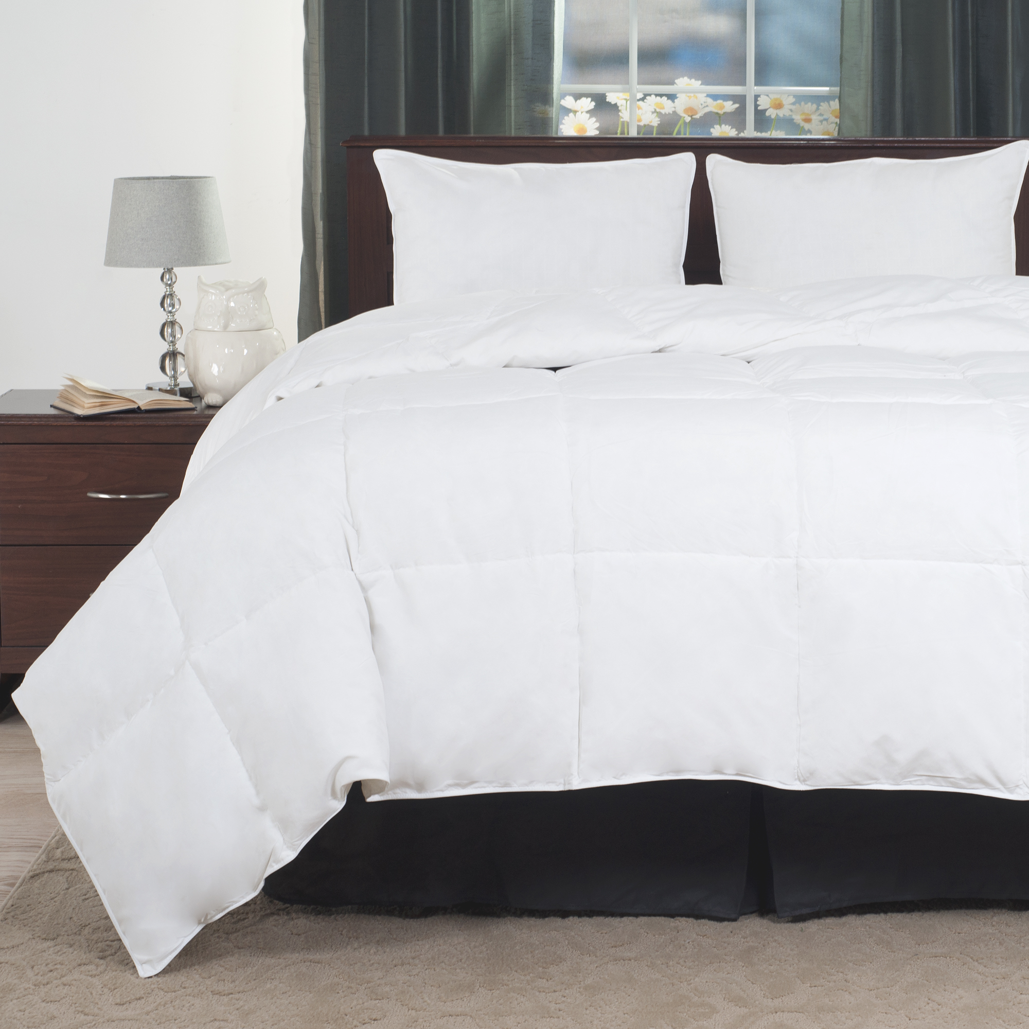 Lavish Home Down Alternative Overfilled Comforter
