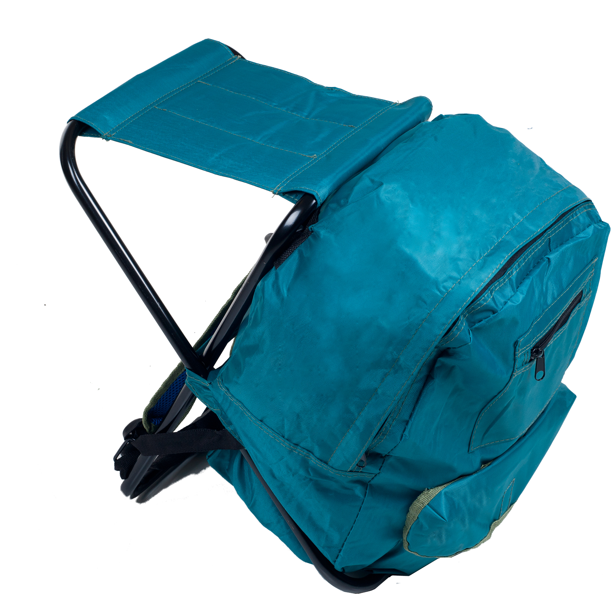 Gone Fishing&trade; Perfect for camping  hiking  fishing and so much more  the Gone Fishing Fishing Stool with Rucksack for storing tackle.