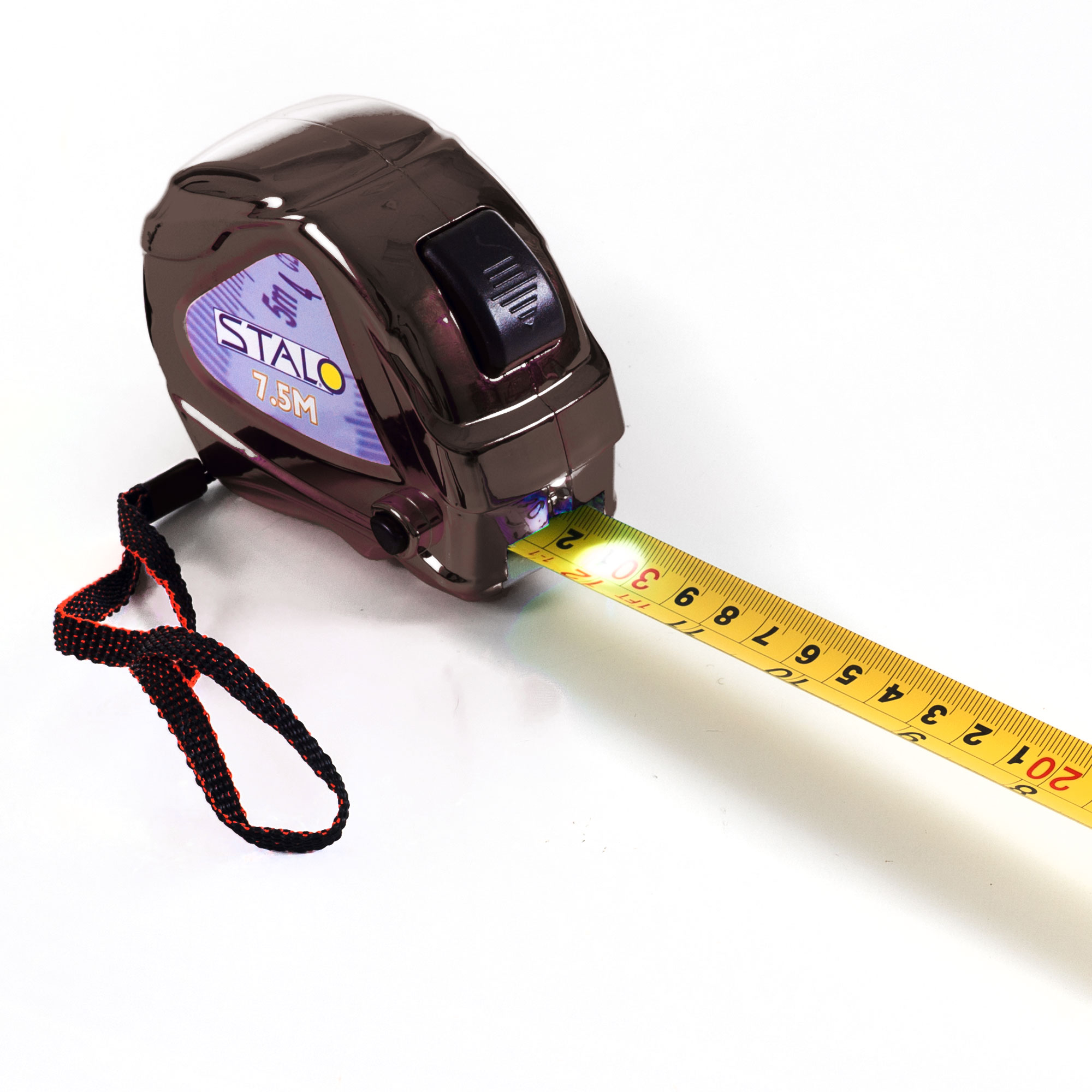 Stalo Contractor Tape Measure with LED - SAE and Metric