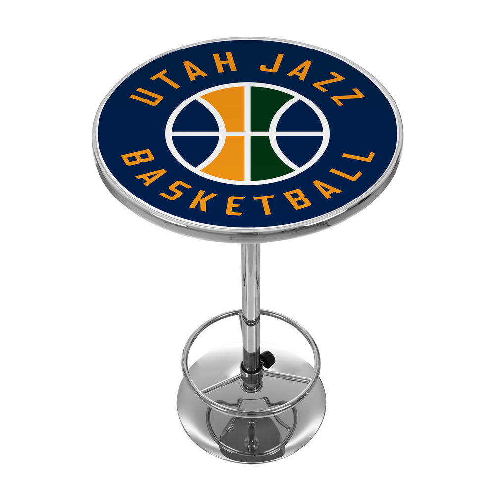 NBA(CANONICAL) Utah Jazz NBA Chrome Pub Table