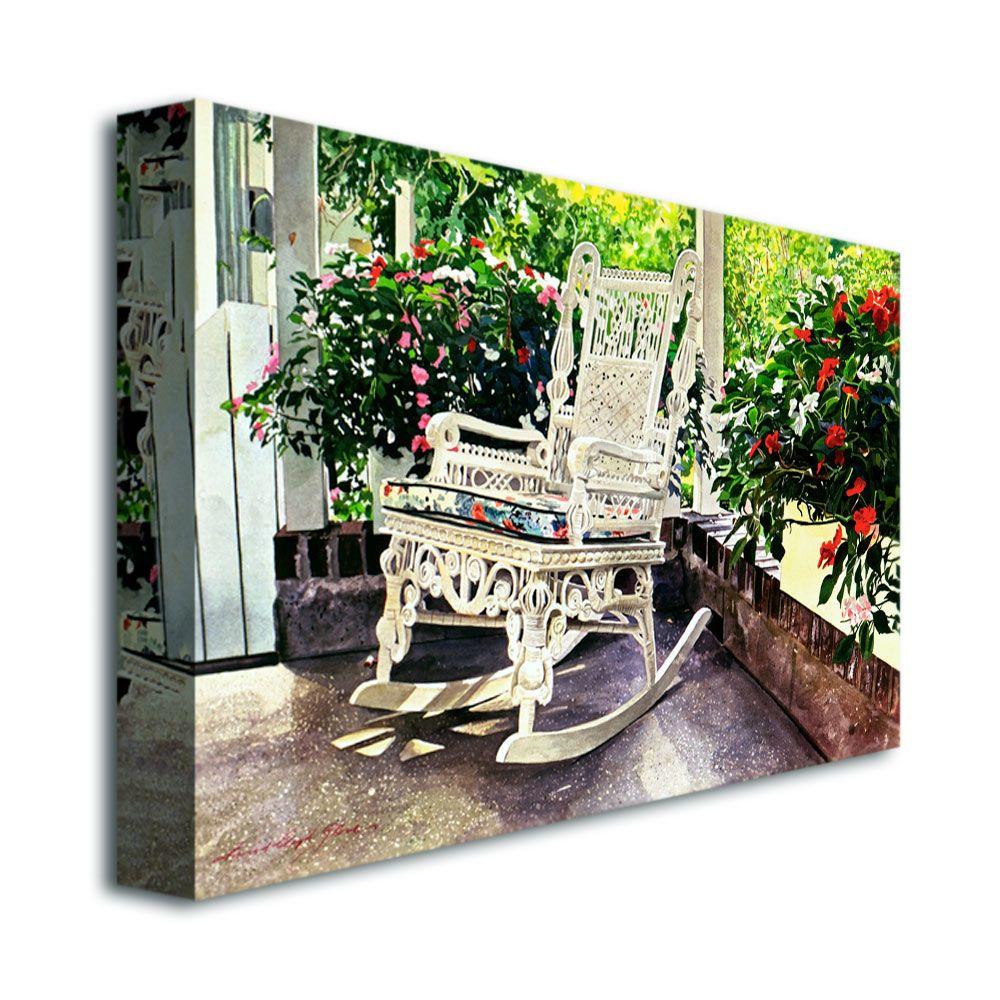 Trademark Global David Lloyd Glover 'Summer Sun Porch' Canvas Art