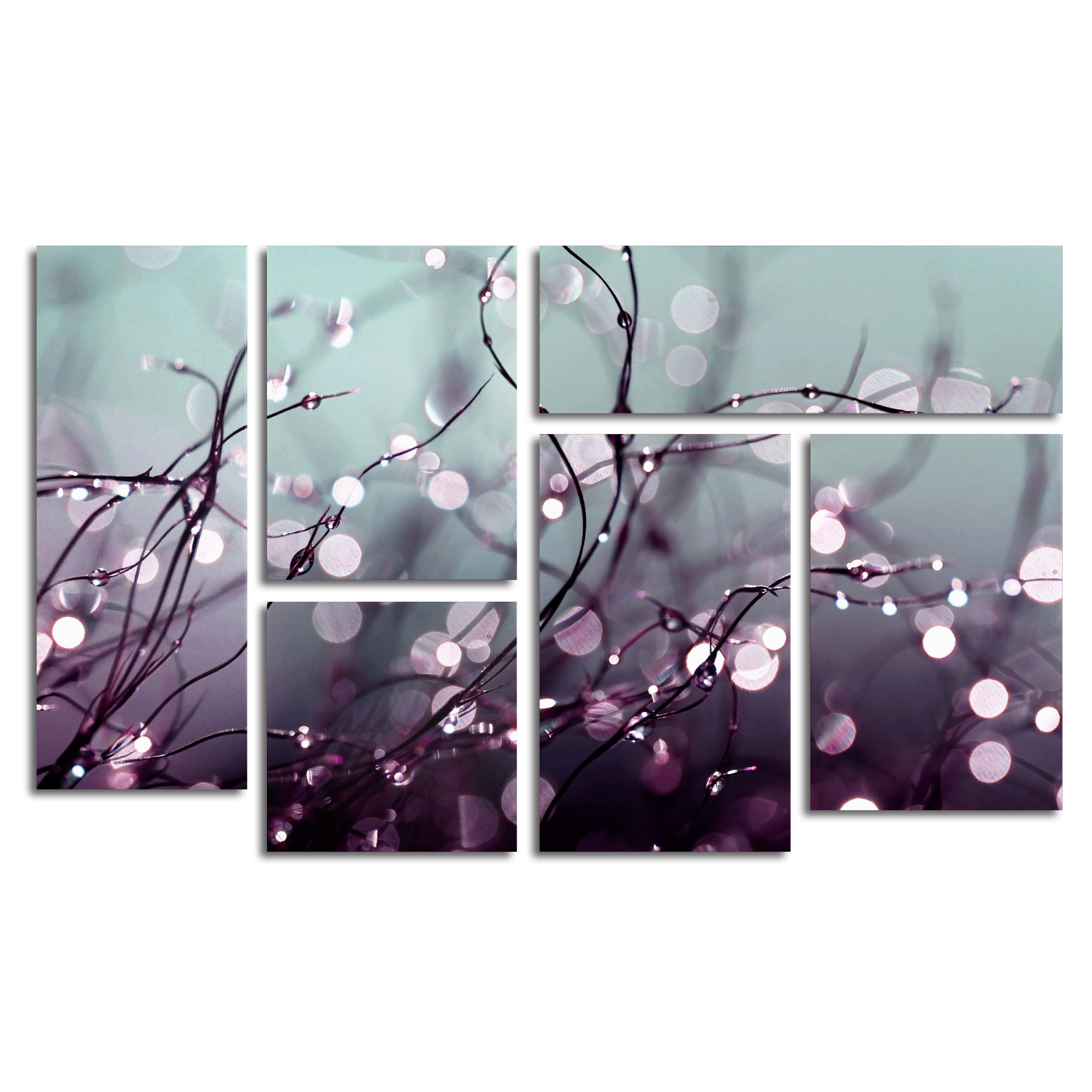 Trademark Global Beata Czyzowska Young ’Over the Rainbow’ Multi Panel Art Set Trademark Global Beata Czyzowska Young ’Over the Rainbow’ Multi Panel Art Set