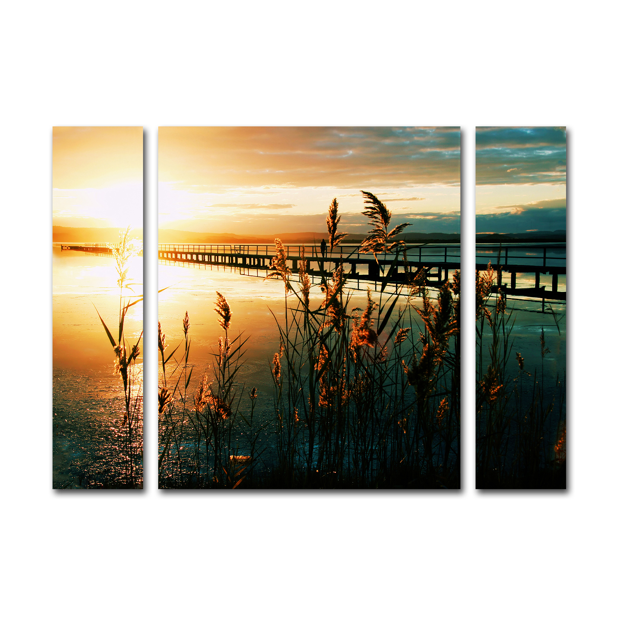 Trademark Global Beata Czyzowska Young ’Wish You Were Here’ Multi Panel Art Set Large Trademark Global Beata Czyzowska Young ’Wish You Were Here’ Multi Panel Art Set Large