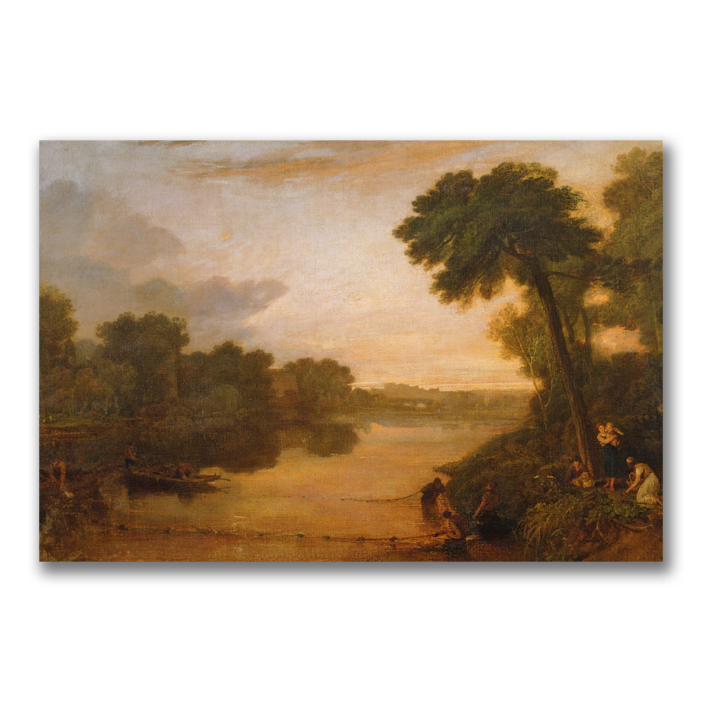 Trademark Global Joseph Turner 'The Thames near Windsor' Canvas Art