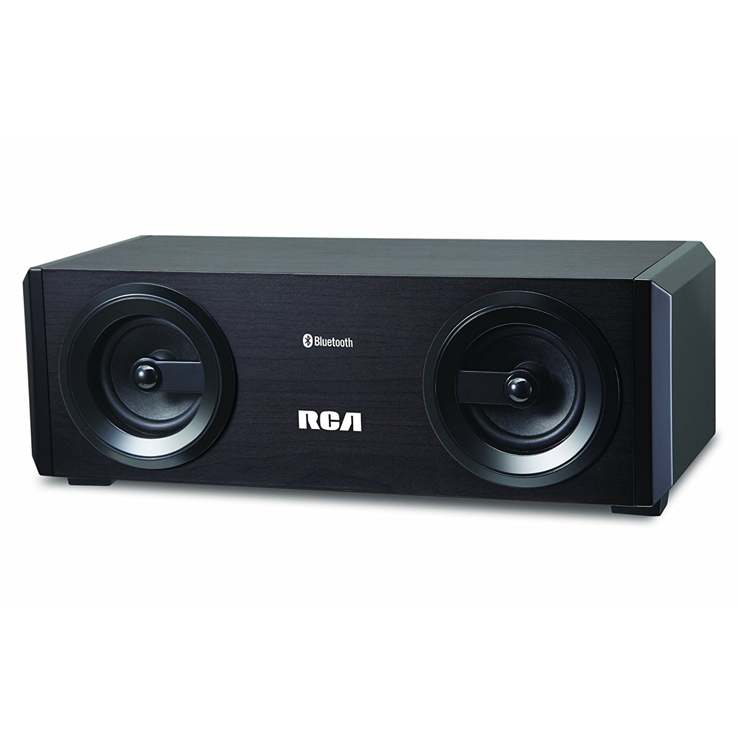 RCA RAS2866B2-RB Refurbished  Tabletop Bluetooth Speaker with Built-In Subwoofer-RAS2866B2