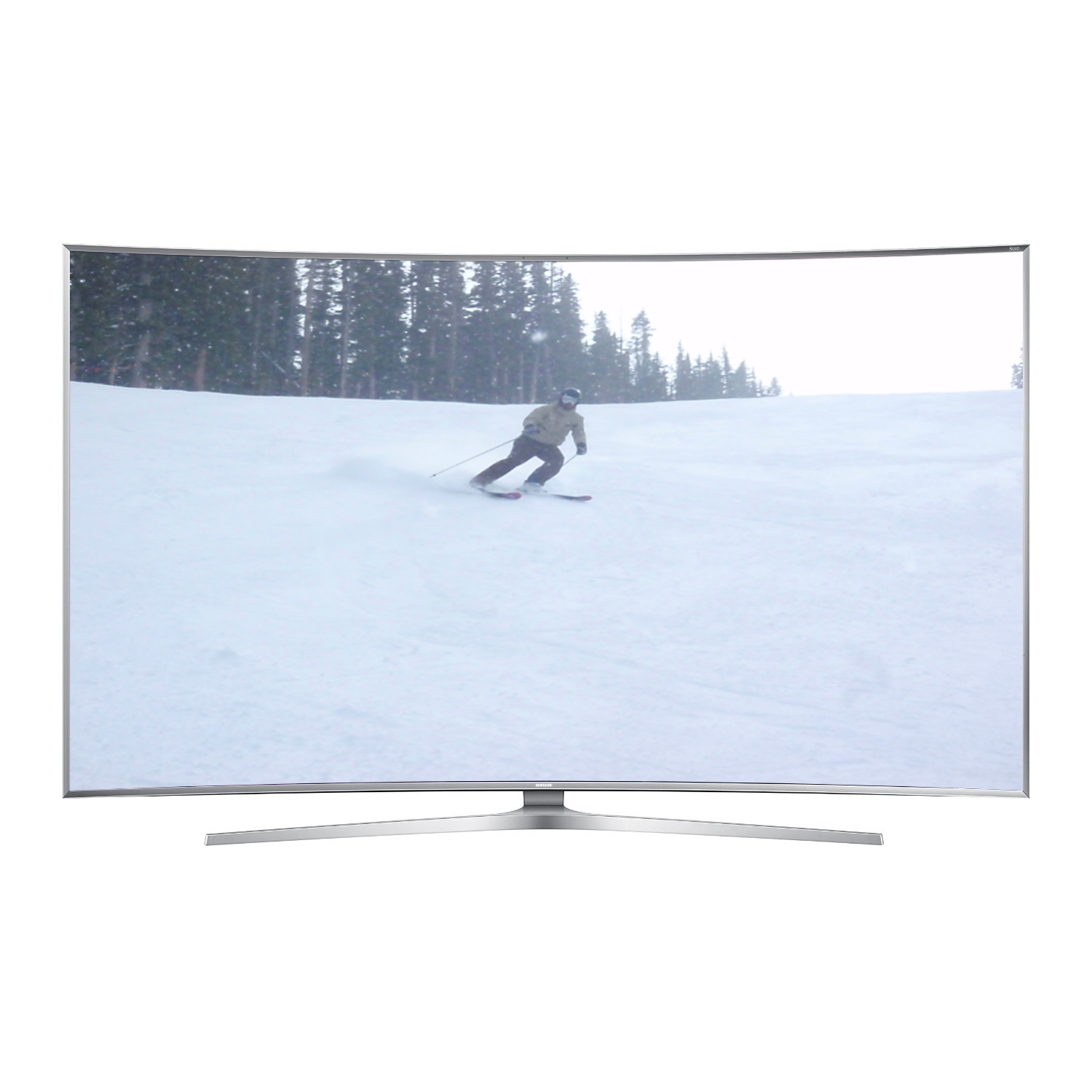 Samsung Refurbished 55" Class 4K Ultra HD Curved LED Smart SUHD TV - UN55JS9000