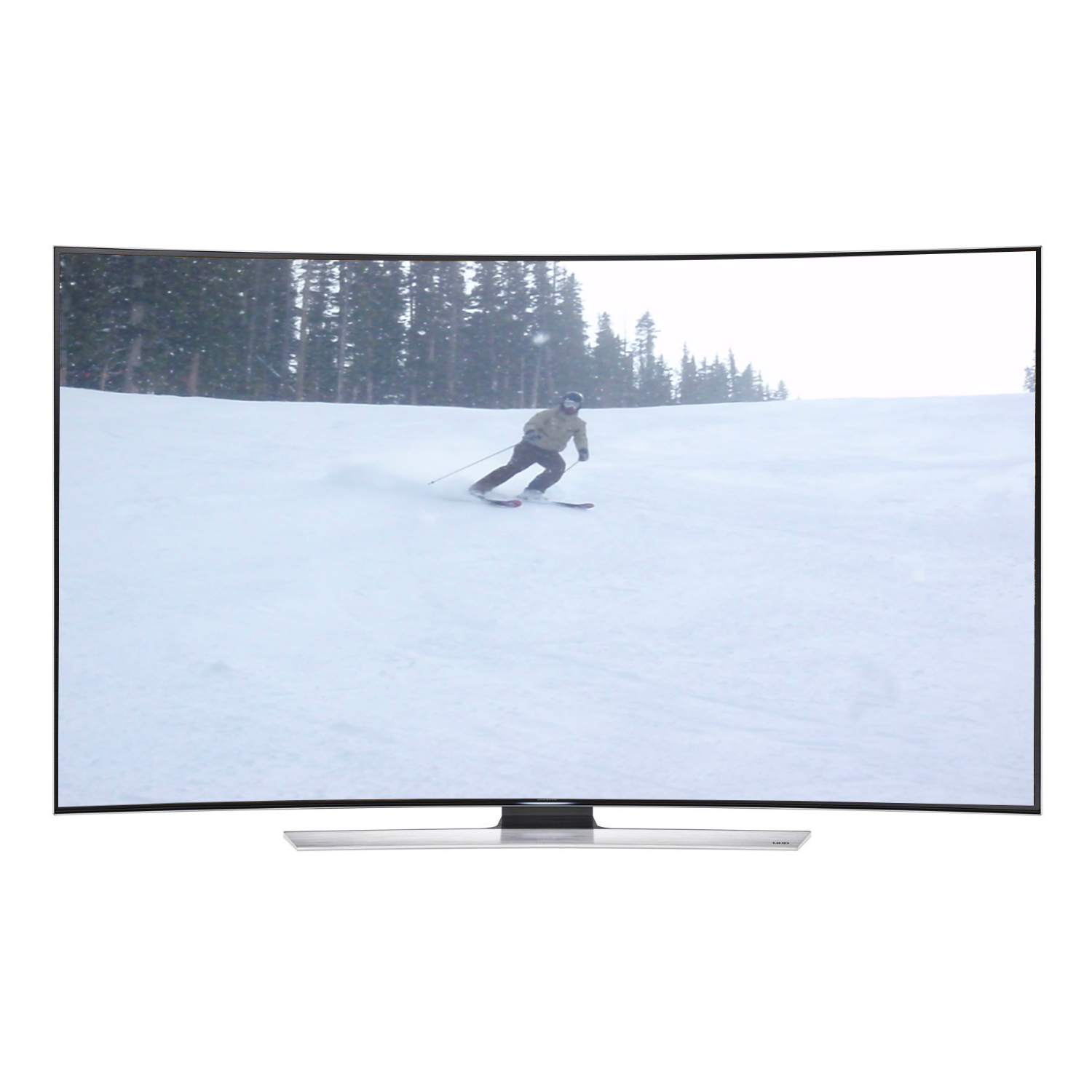 Samsung Refurbished 65" Class 4K Ultra HD Curved 3D LED Smart HDTV - UN65HU9000