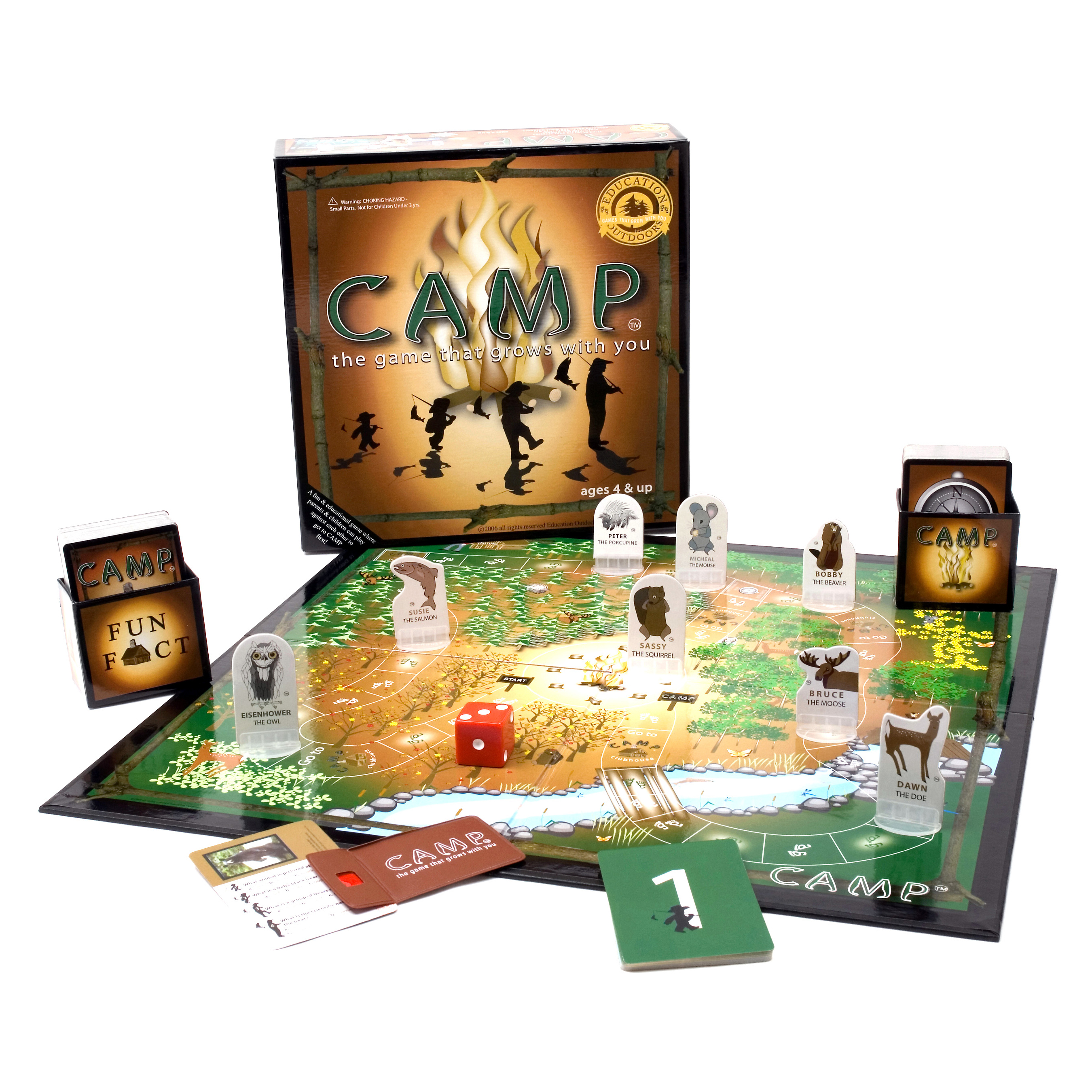 Education Outdoors CAMP Board Game