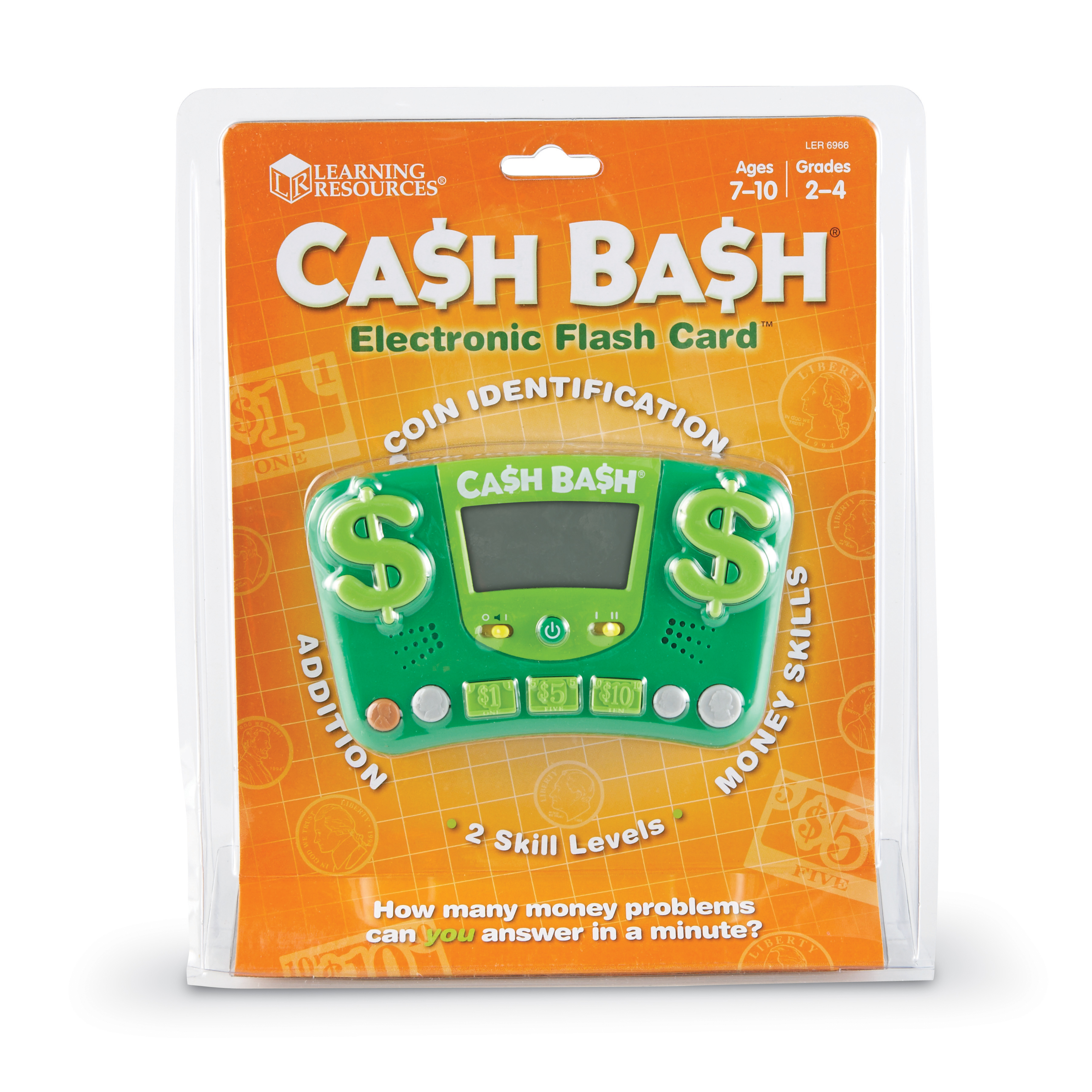 Learning Resources Cash Bash Electronic Flash Card