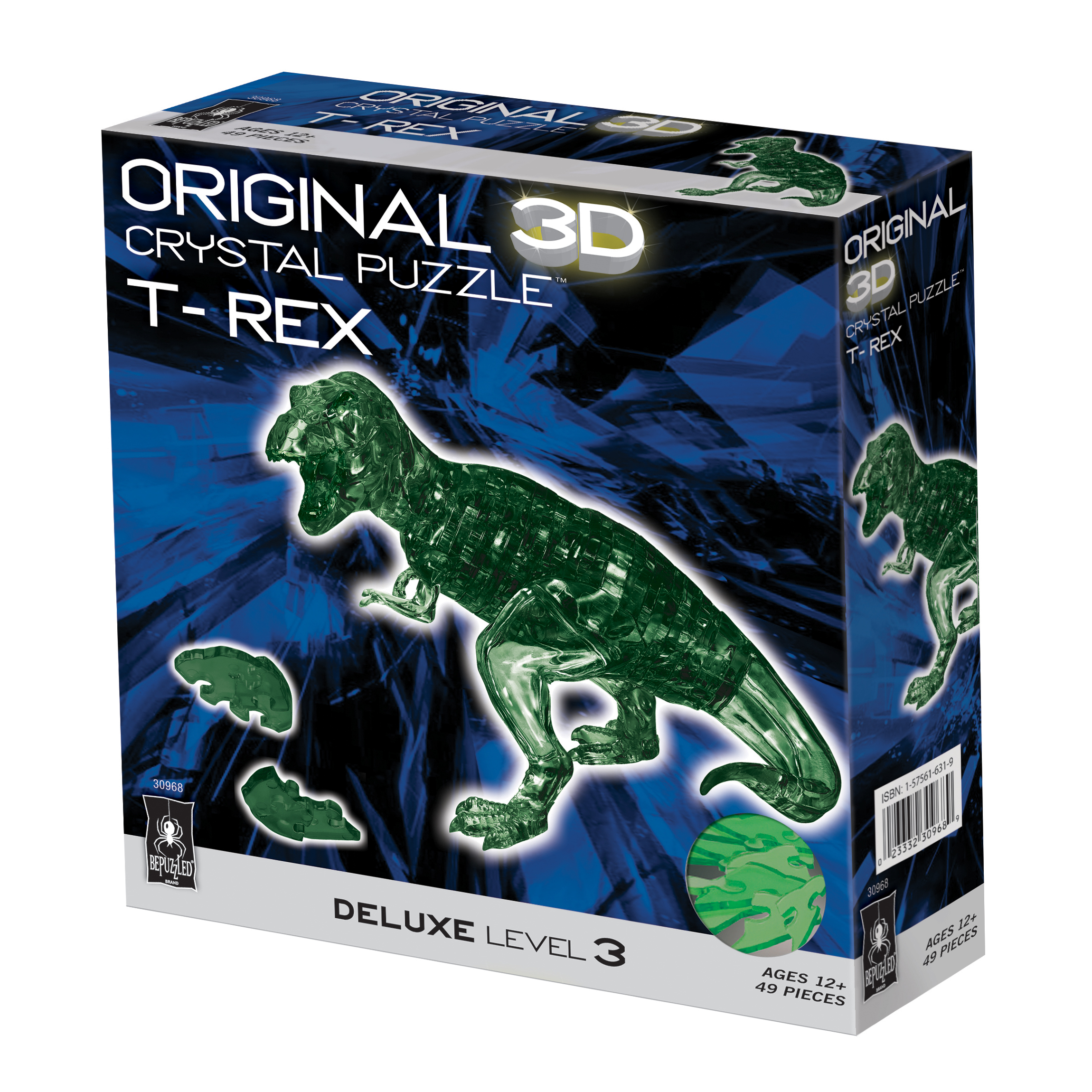 Auto Credit Sales >> Bepuzzled 3D Crystal Puzzle - T-Rex: 49 Pcs Auto Credit Sales >> Bepuzzled 3D Crystal Puzzle - T-Rex: 49 Pcs