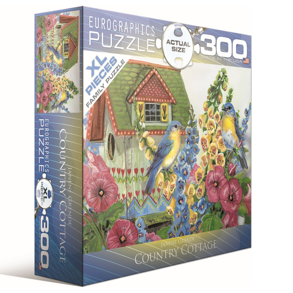 EuroPuzzles Janene Grendy - Country Cottage: 300 Pcs