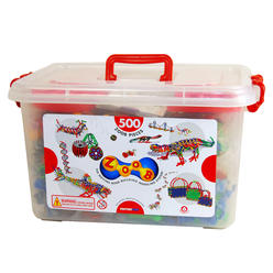 Infinitoy Zoob alex toys builderz 500 piece kit