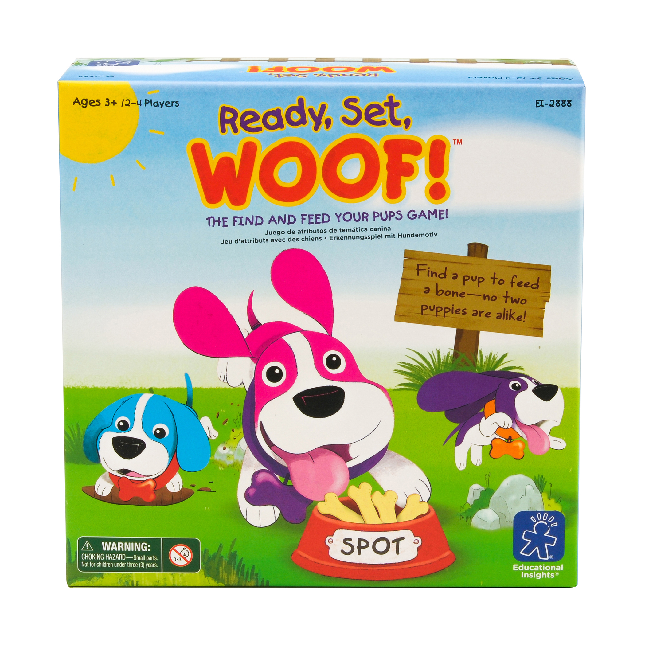 Educational Insights Ready, Set, Woof! Game