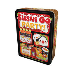 Gamewright sushi go party! - the deluxe pick & pass card game by gamewright, multicolored