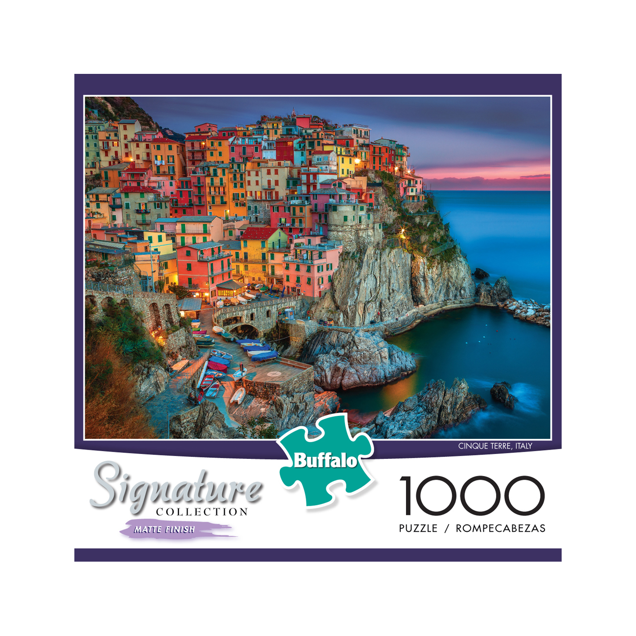 Buffalo Games & Puzzles Signature Collection - Cinque Terre, Italy: 1000 Pcs