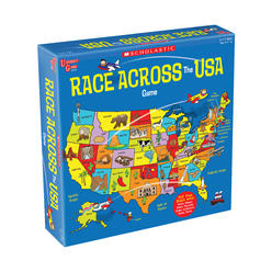 University Games Scholastic - Race Across the USA Game