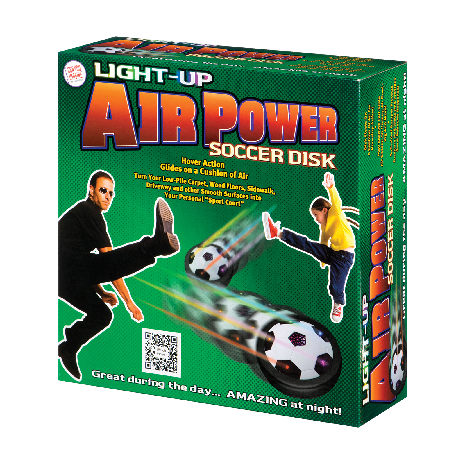 Toysmith Light-Up Air Power Soccer Disk