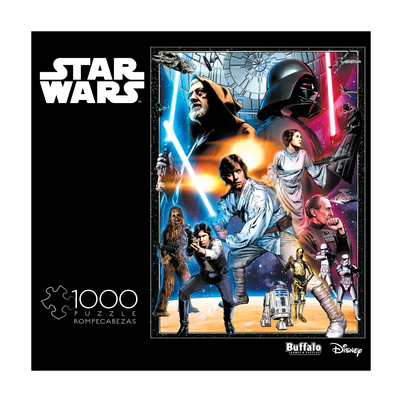 Buffalo Games & Puzzles Star Wars Vintage Art - The Circle Is Now 