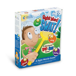 Learning Resources Sight Word Swat a Sight Word Game, Homeschool, Visual, Tactile and Auditory Learning, Phonics Games, 114