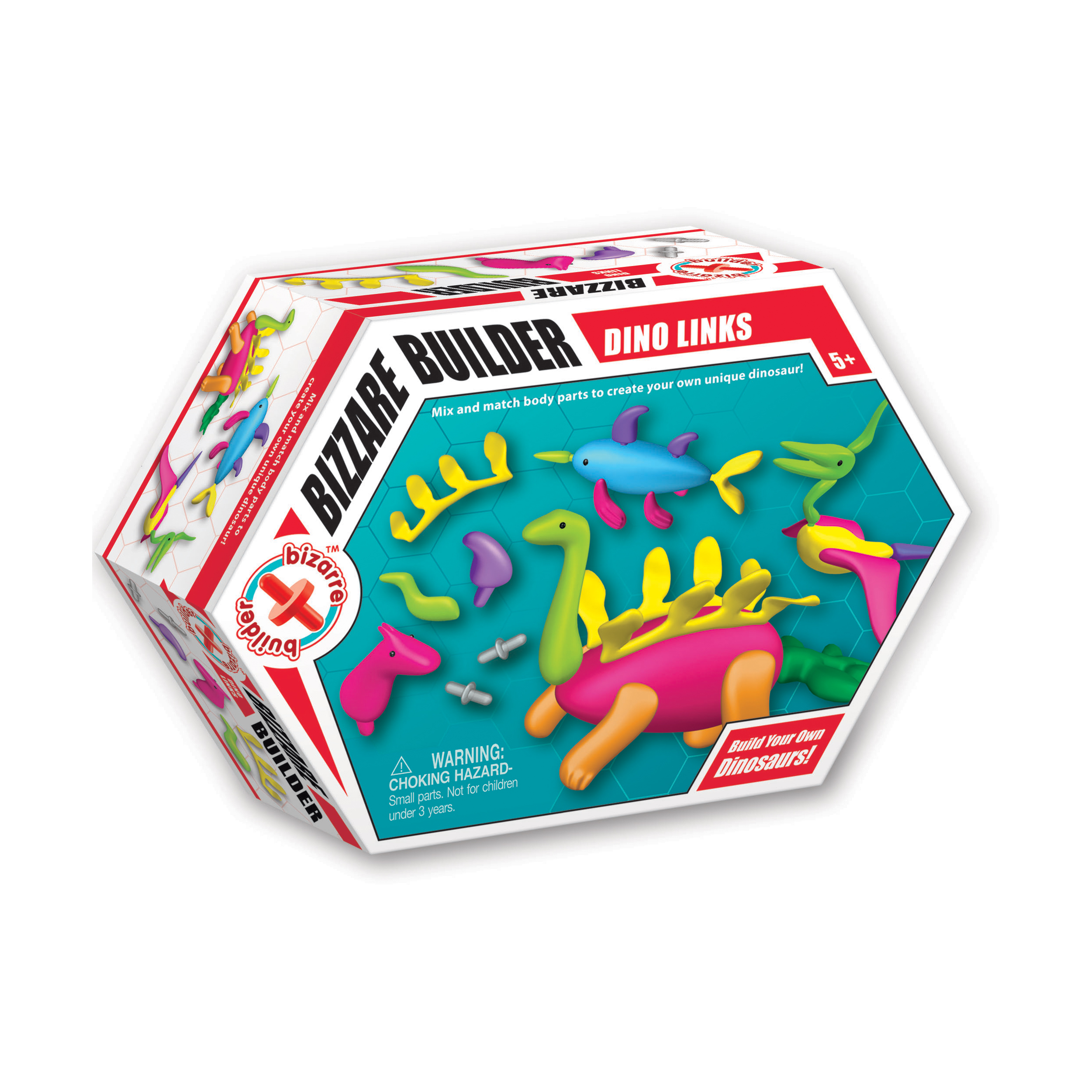 cool builders dinosaur building set