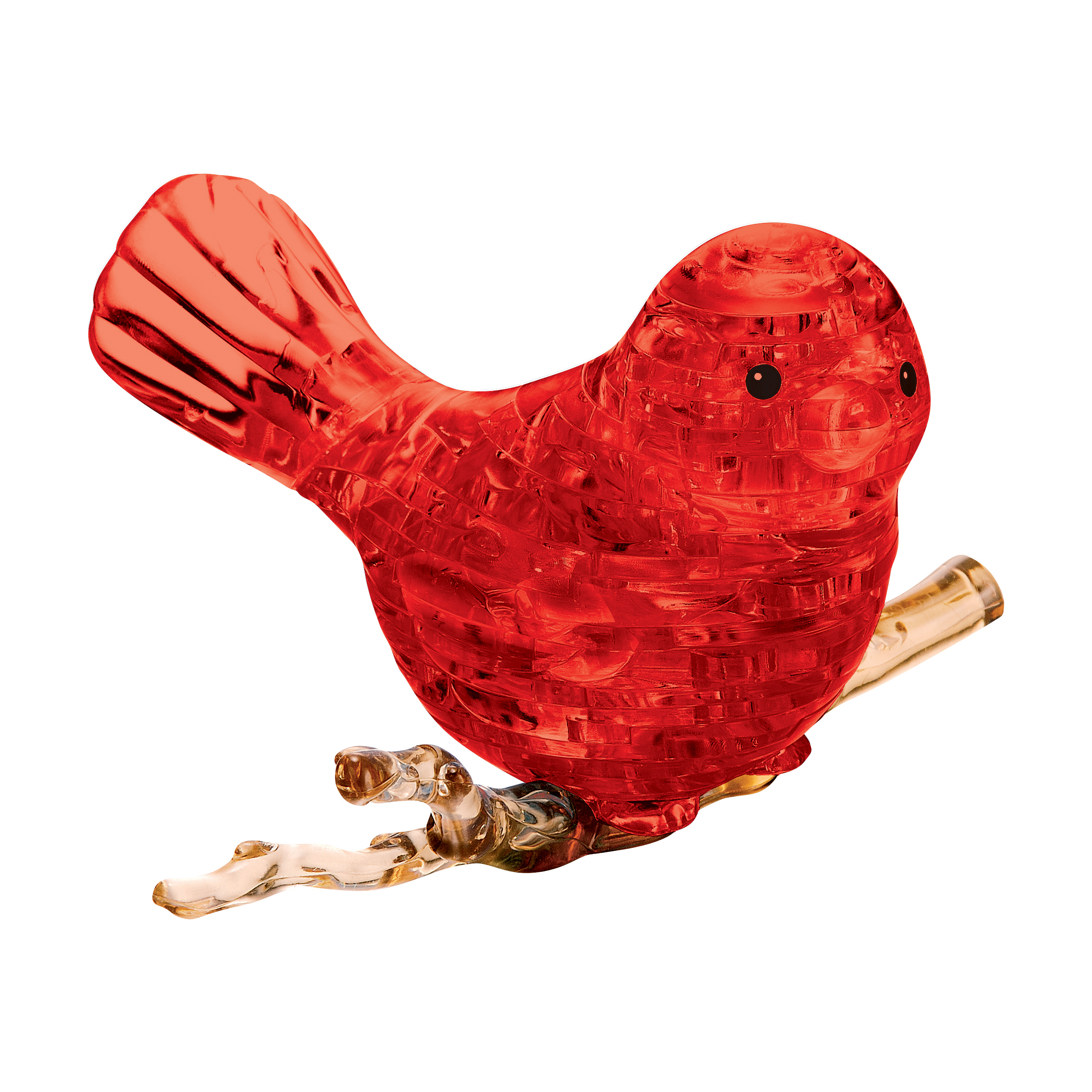Bepuzzled 3D Crystal Puzzle - Red Bird 