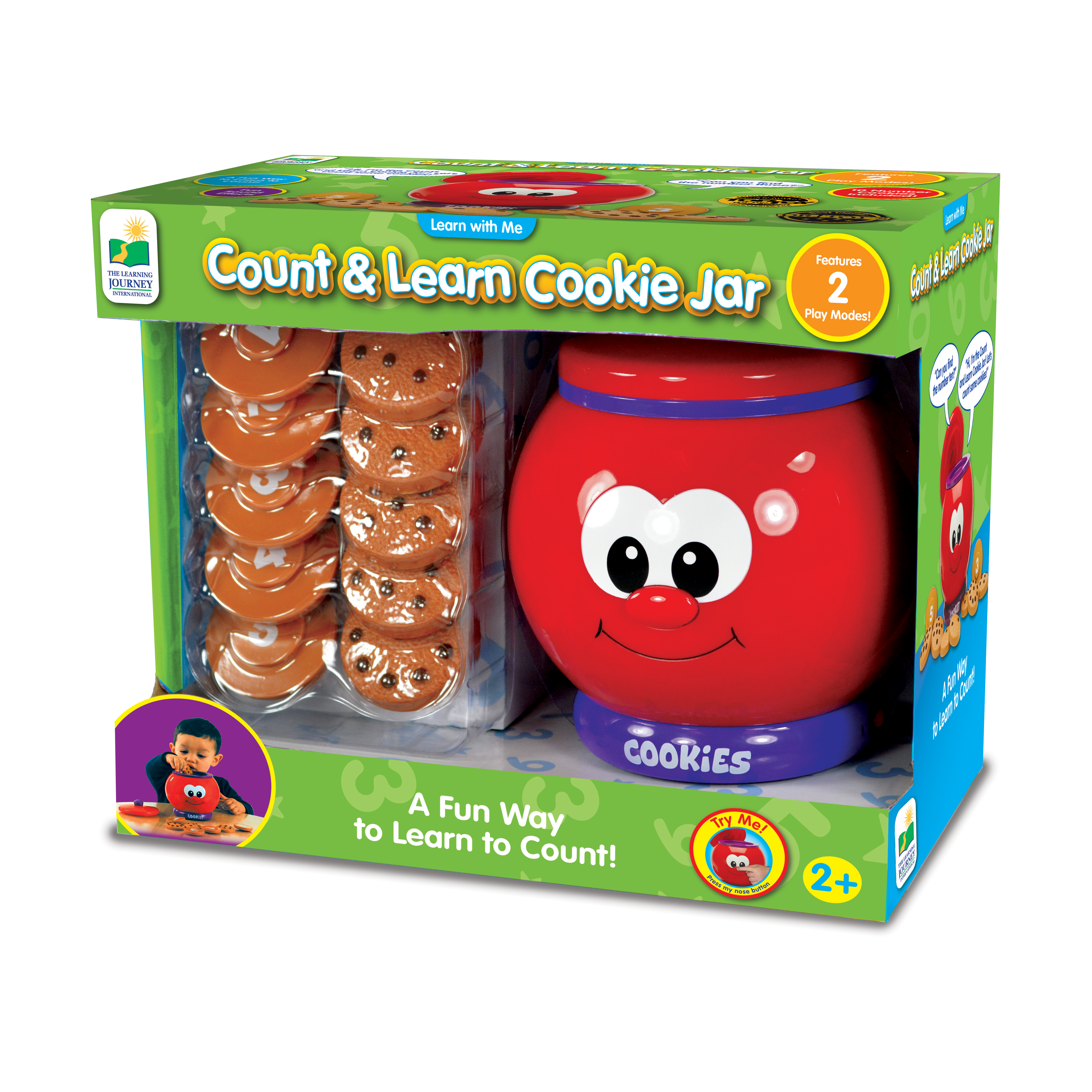 Learning Journey Int'l Learn with Me - Count & Learn Cookie Jar