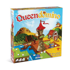 Blue Orange Games Queendomino Board Game - Family or Adult Strategy Board Game for 2 to 4 players. Recommended for ages 8 & Up