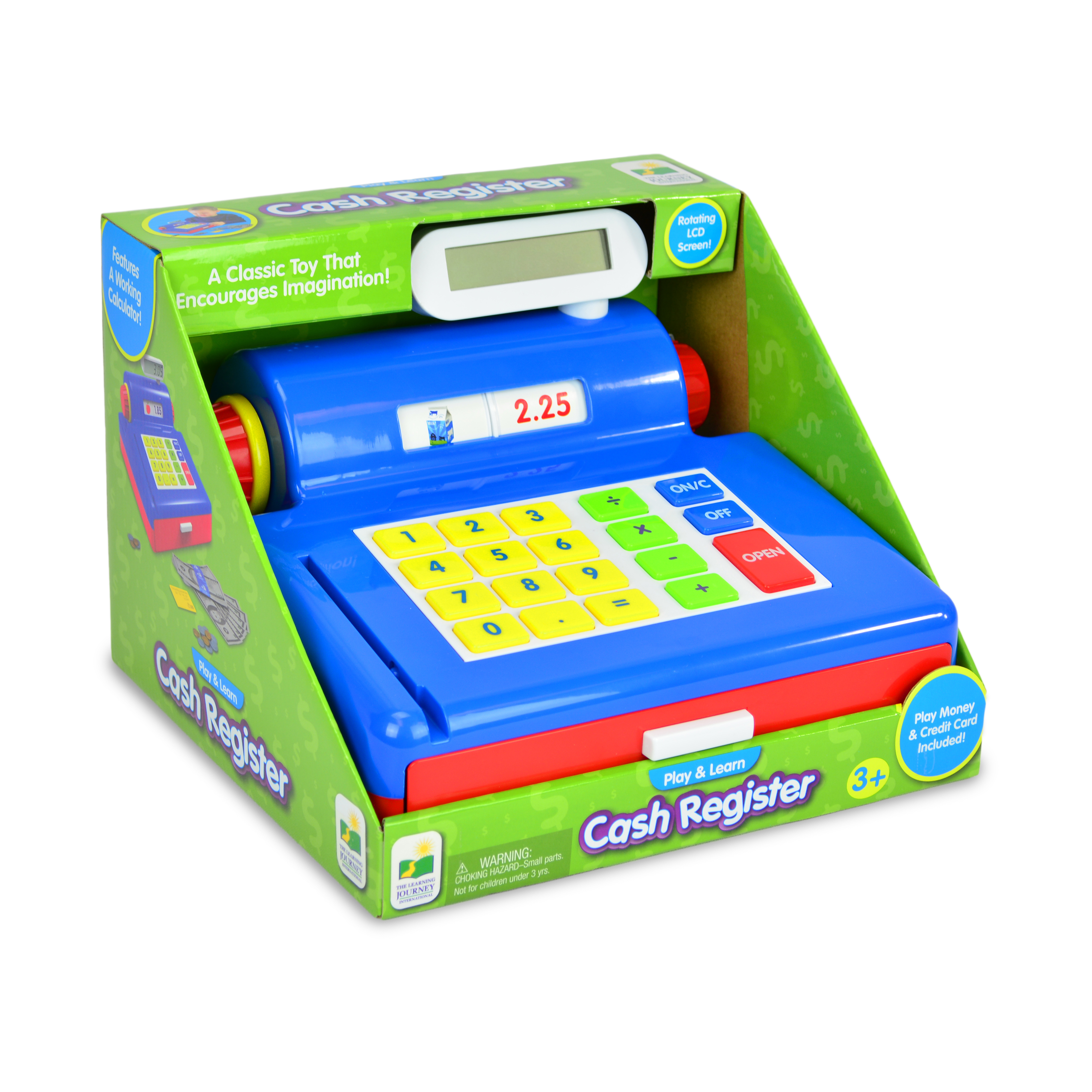 Learning Journey Int'l Play & Learn Cash Register
