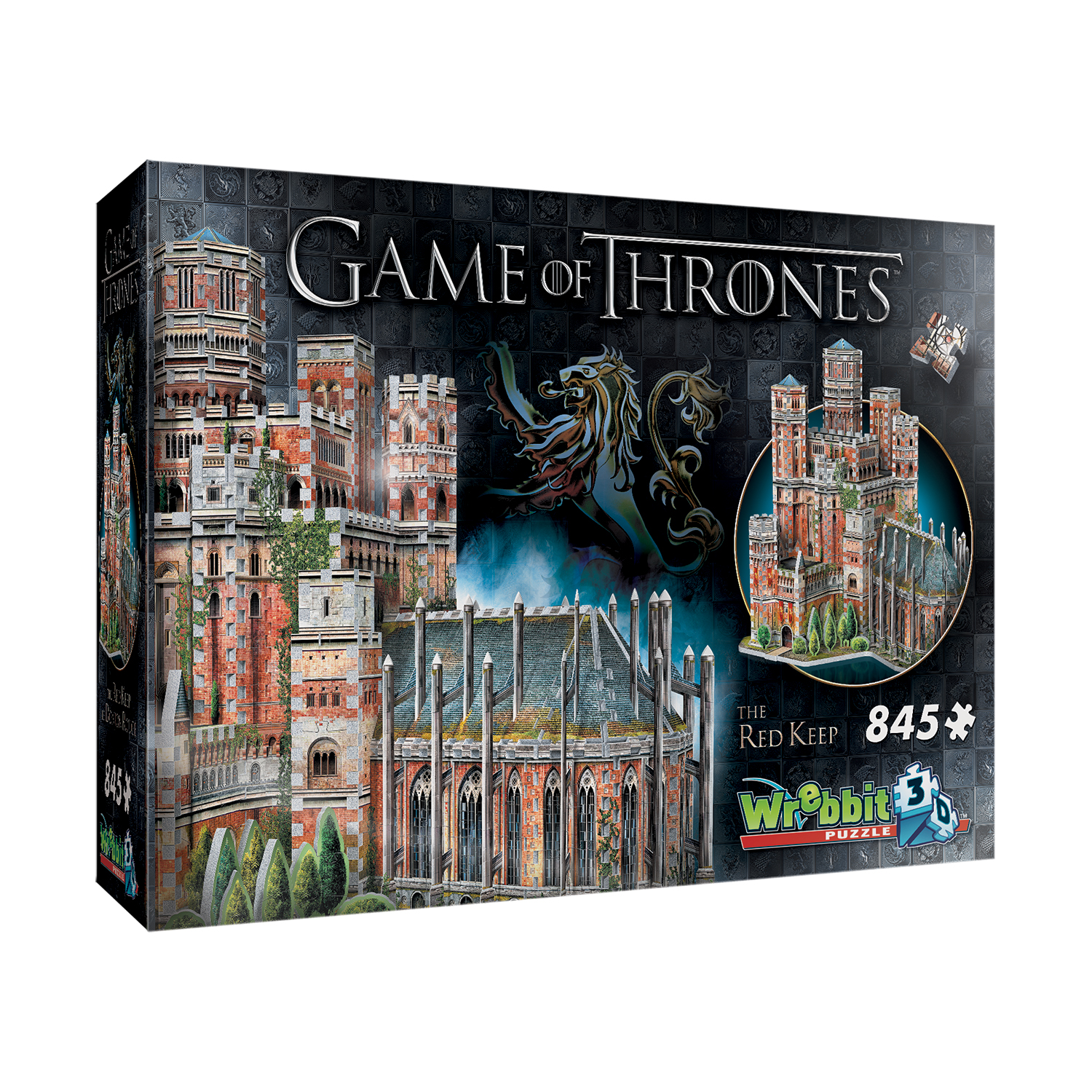 Wrebbit Puzzles Game of Thrones - The Red Keep 3D Puzzle: 845 Pcs
