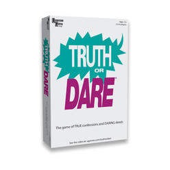 university games | truth or dare party card game, for 2 to 6 players ages 12 and up