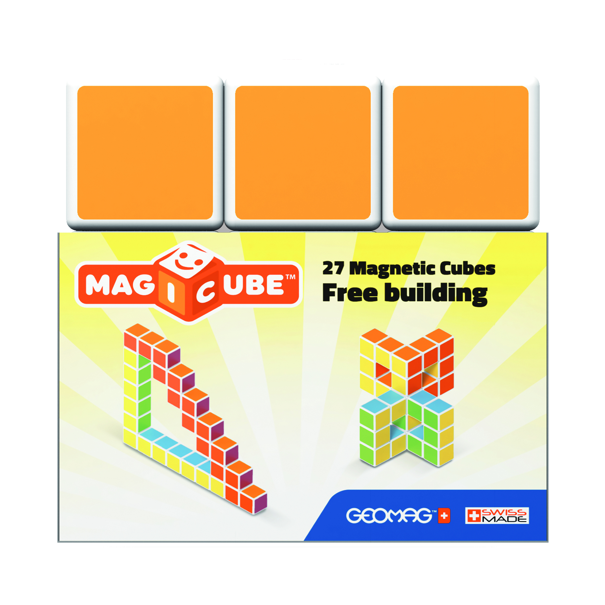 Geomag Magicube Free Building: 27 Pcs