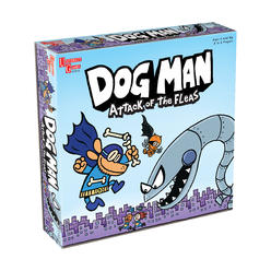 University Games dog man board game attack of the fleas (fuzzy little evil animal squad) by university games based on the popular dog man book