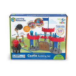 Learning Resources LER2876 Engineering & Design Castle Building Set