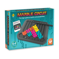 MindWare Marble Circuit â?? Logic Game for 1 Player â?? Great Gift for Kids who Like Puzzles & Brain teasers â?? 50 Card