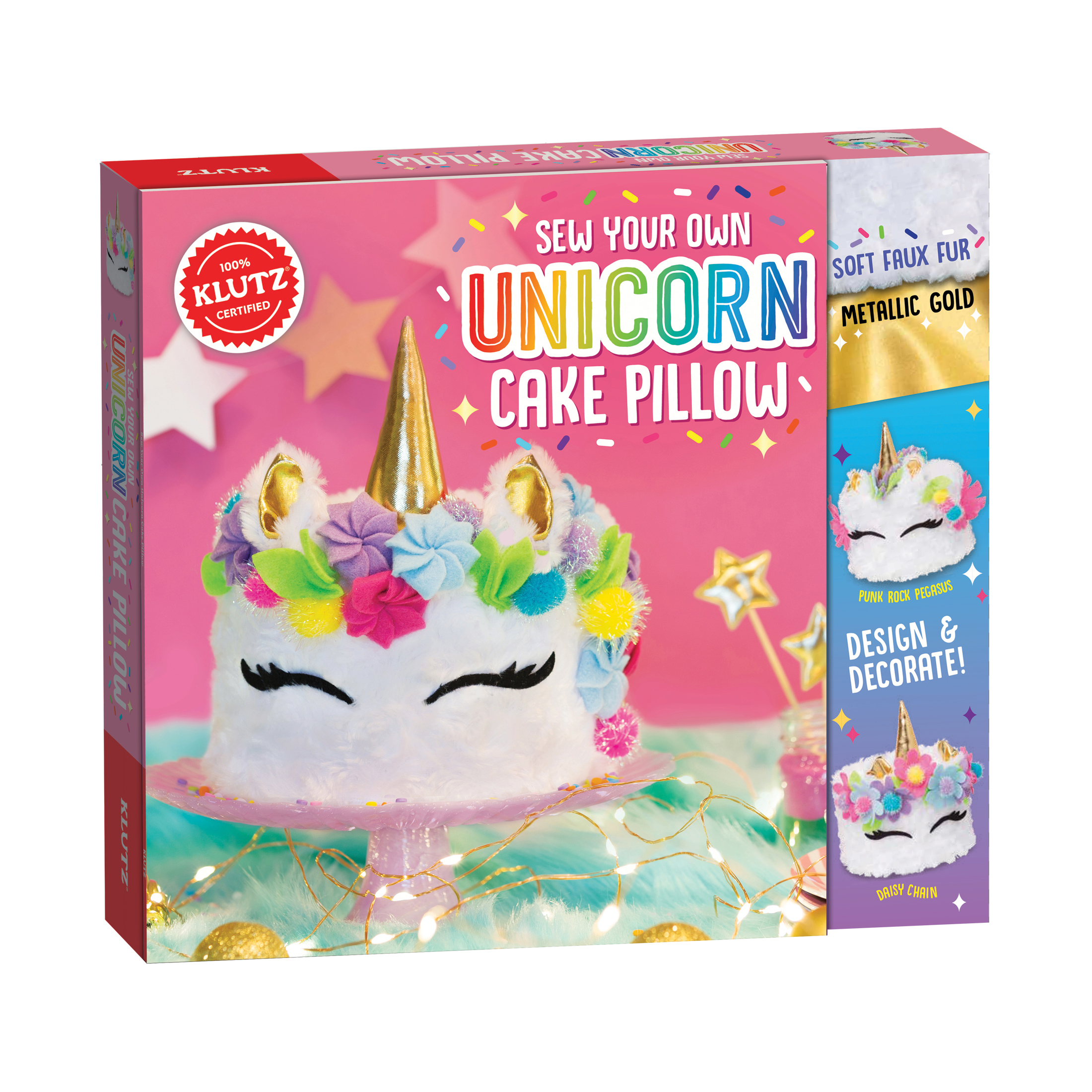 Klutz Press Sew Your Own Unicorn Cake Pillow