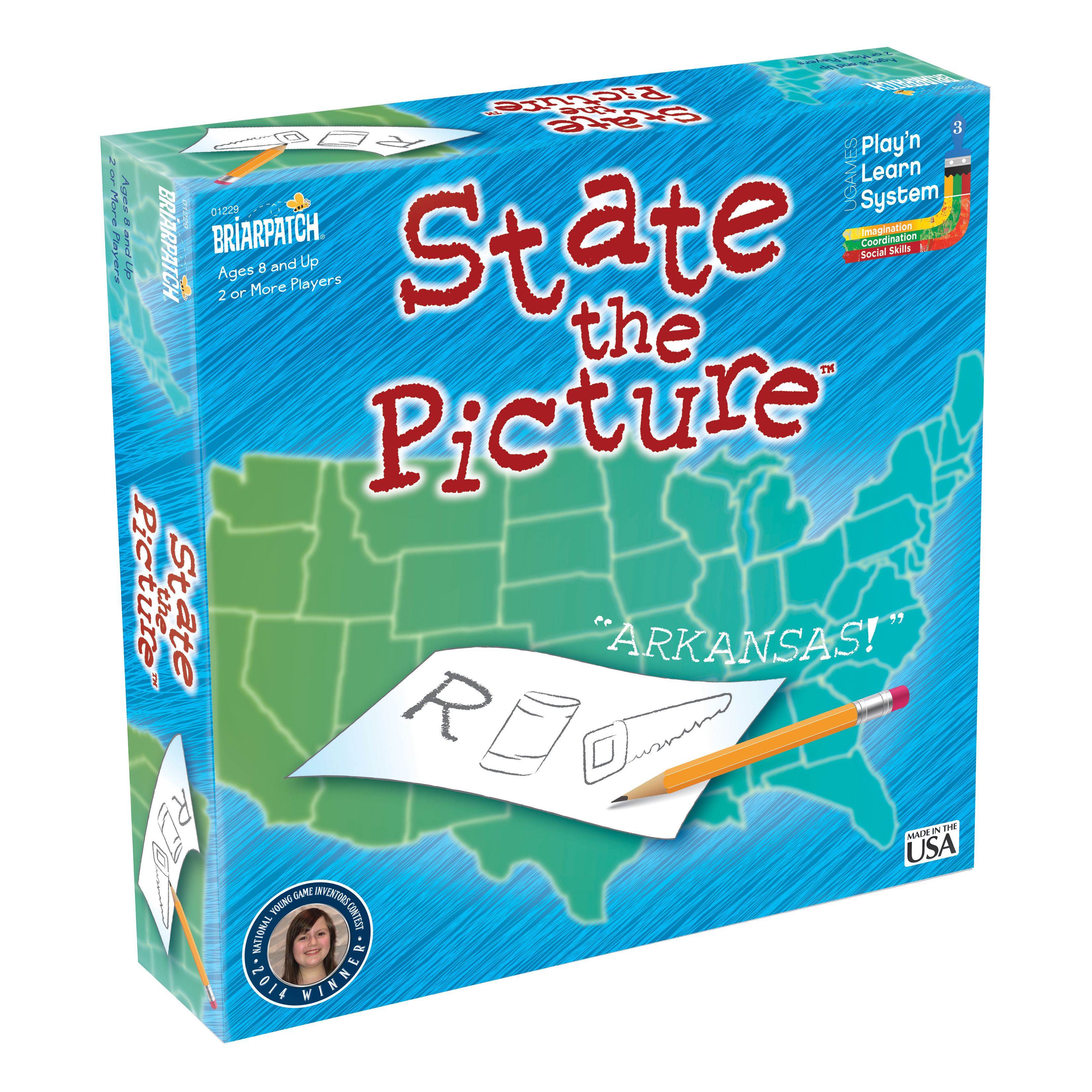 Briarpatch State the Picture Board Game