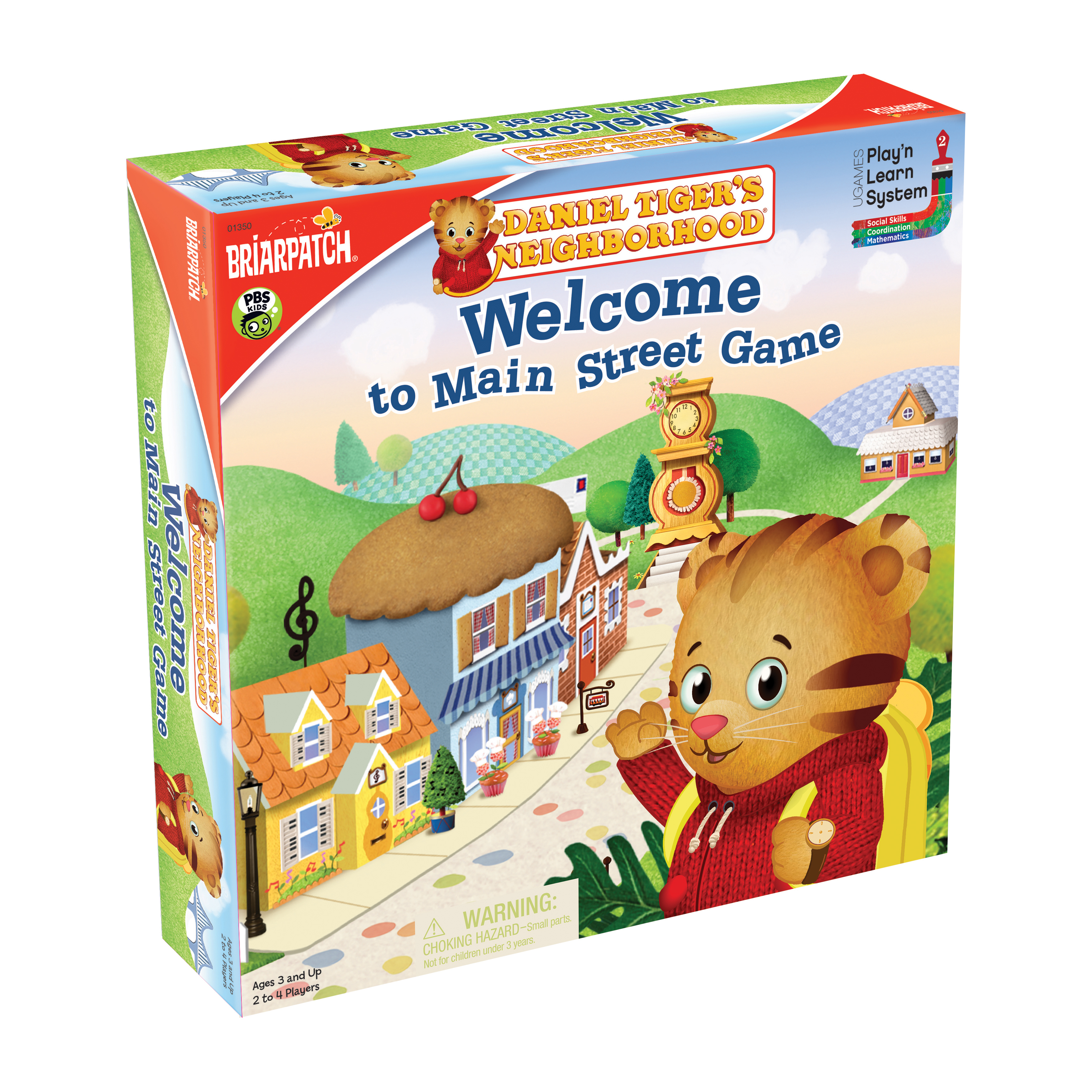 Briarpatch Daniel Tiger's Neighborhood Welcome to Main Street Game
