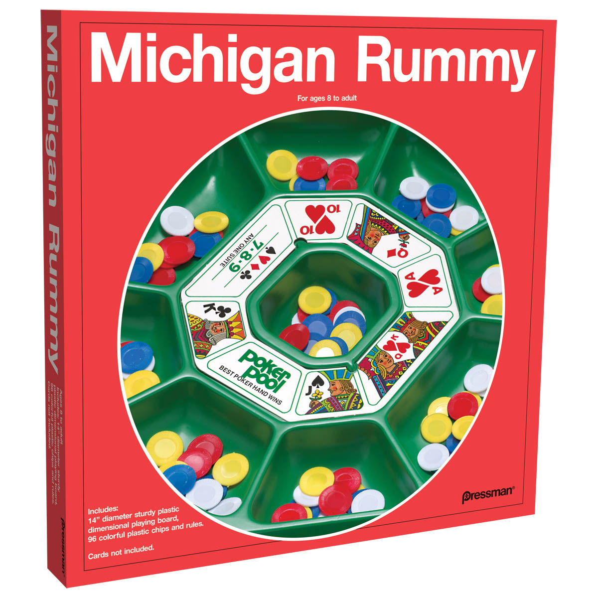 Pressman Toy Michigan Rummy Game