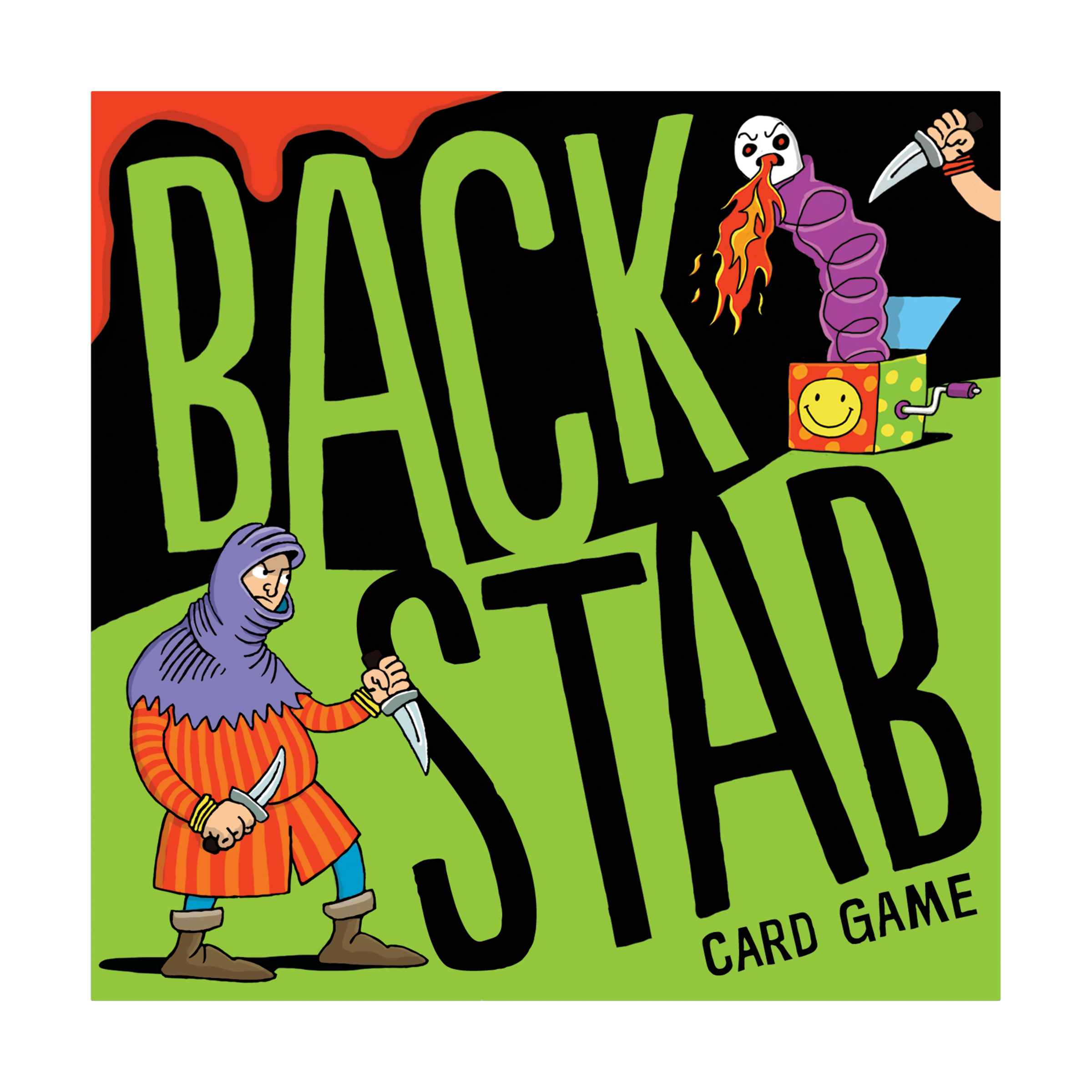 US Games Systems Backstab Card Game