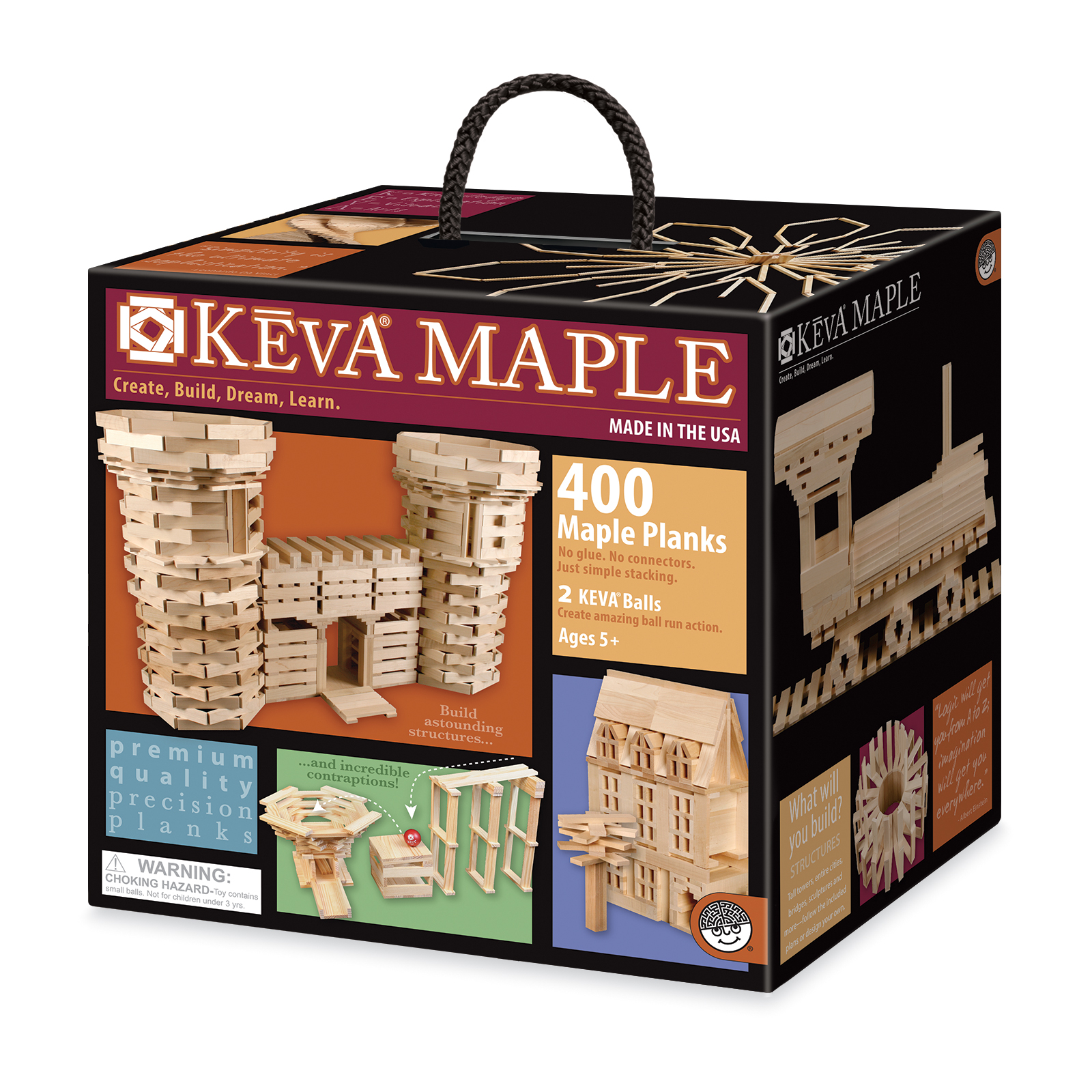 mindware-keva-maple-400-plank-set