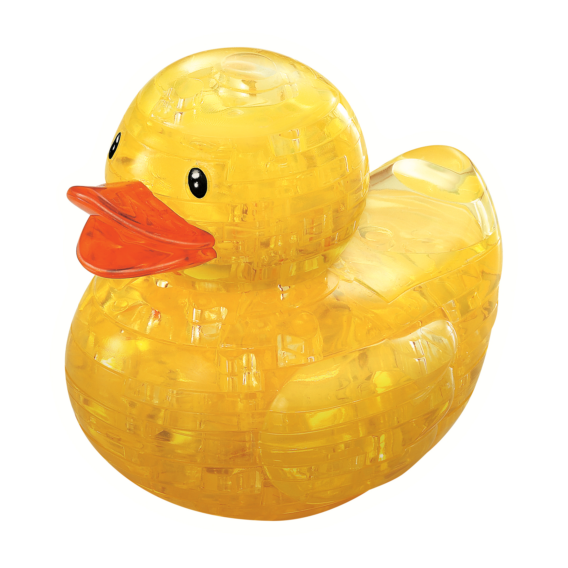 Bepuzzled 3D Crystal Puzzle - Rubber Duck: 43 Pcs