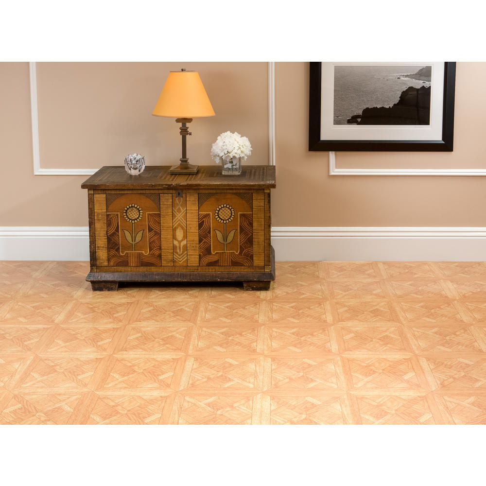 Achim Classic Parquet Oak 12 x 12 Vinyl Floor Tile