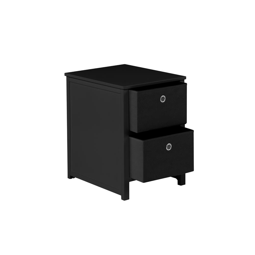 EZ Home Solutions  &#8482; Foldable Furniture 2 Drawer Night Stand 22&#8221; x 16&#8221; x 19&#8221;