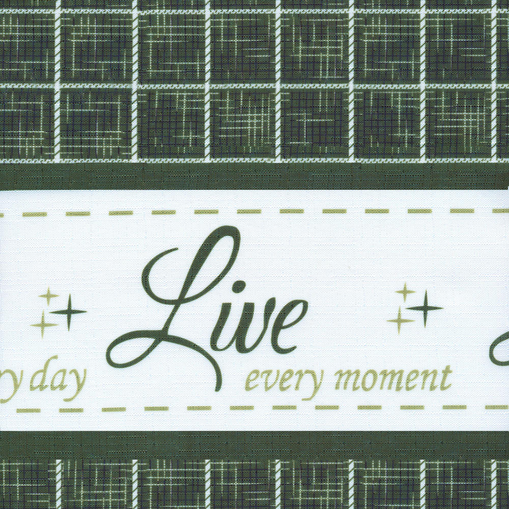 Achim Live, Love, Laugh Window Curtain Valance - 58x14
