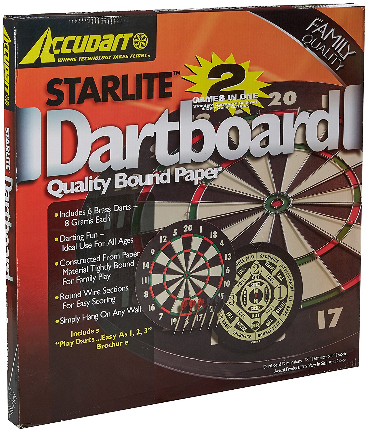 accudart electronic dartboard game list