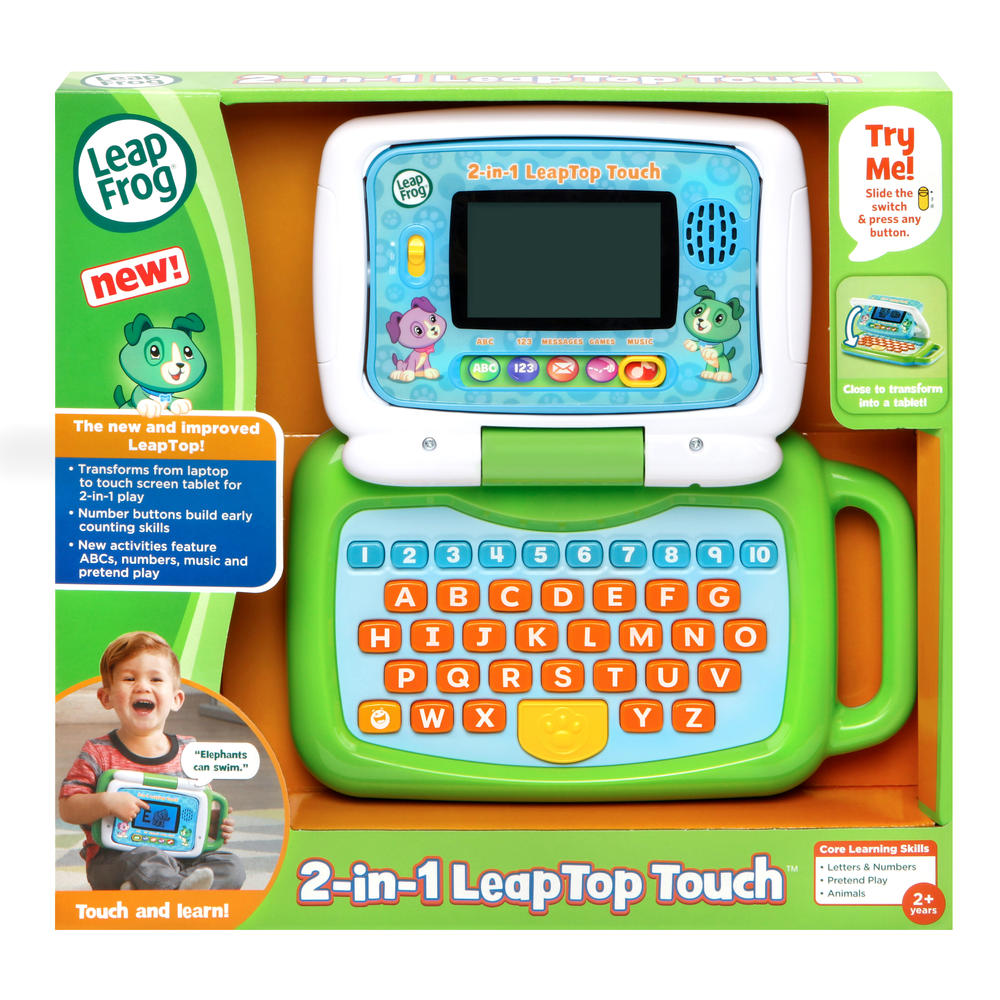 LeapFrog 2-in-1 LeapTop Touch - Green