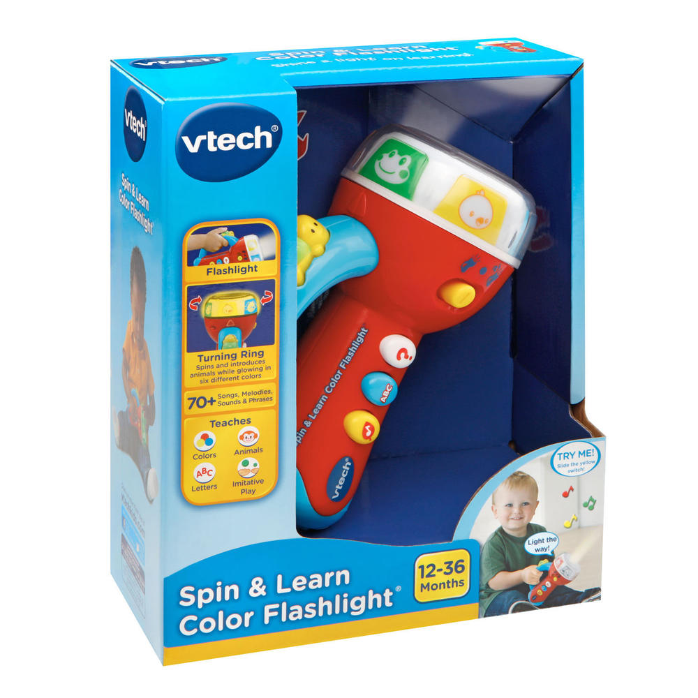 VTech Spin n' Learn Color Flashlight