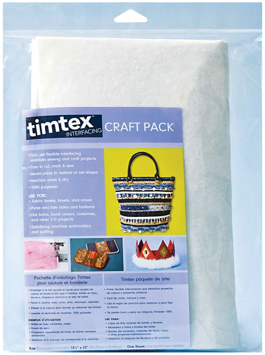 C&T Publishing Timtex Interfacing Craft Pack -13-1/2"X22" 1/Pkg
